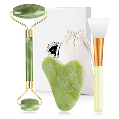 KIT RULLO DI GIADA ANTI-INVECCHIAMENTO NATURALE